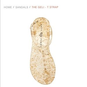 Brand New Katy Perry Geli Sandals with box Size 8.